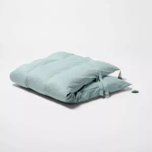 Twin Decorative Solid Chaise Lounge Pillow Blue - Opalhouse™