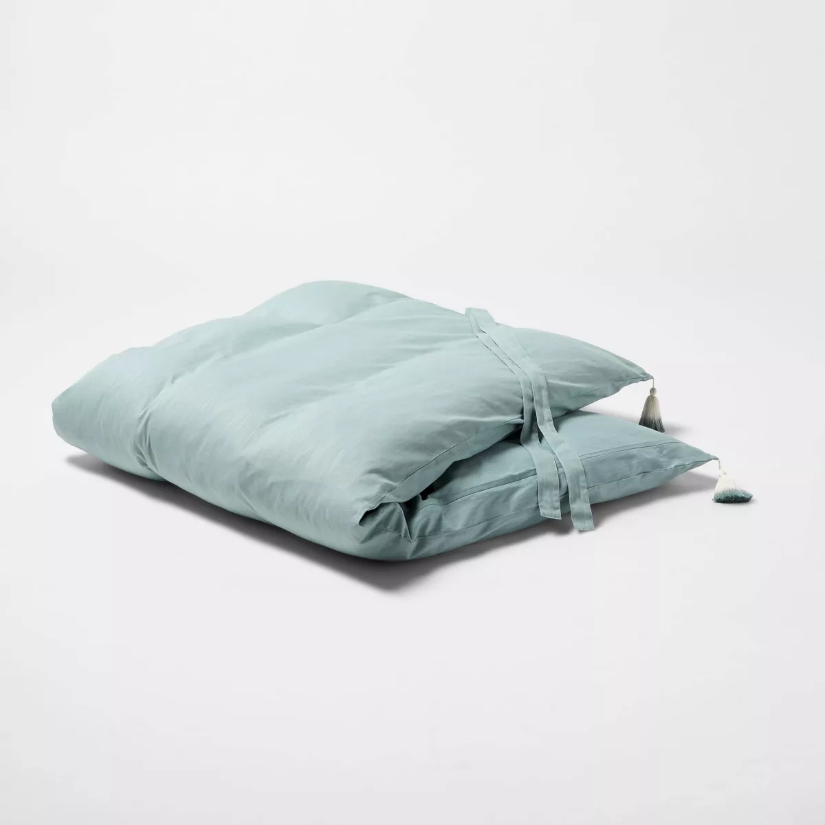 Twin Decorative Solid Chaise Lounge Pillow Blue - Opalhouse™