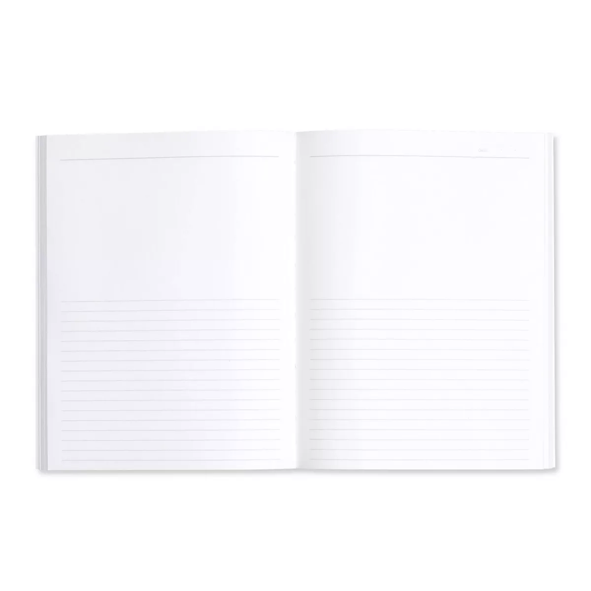 Special Lined Weave Patterned Composition Notebook Blue - West Emory