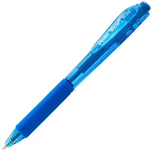 8ct Wow! Ballpoint Pens 1mm Black/Blue/Red - Pentel
