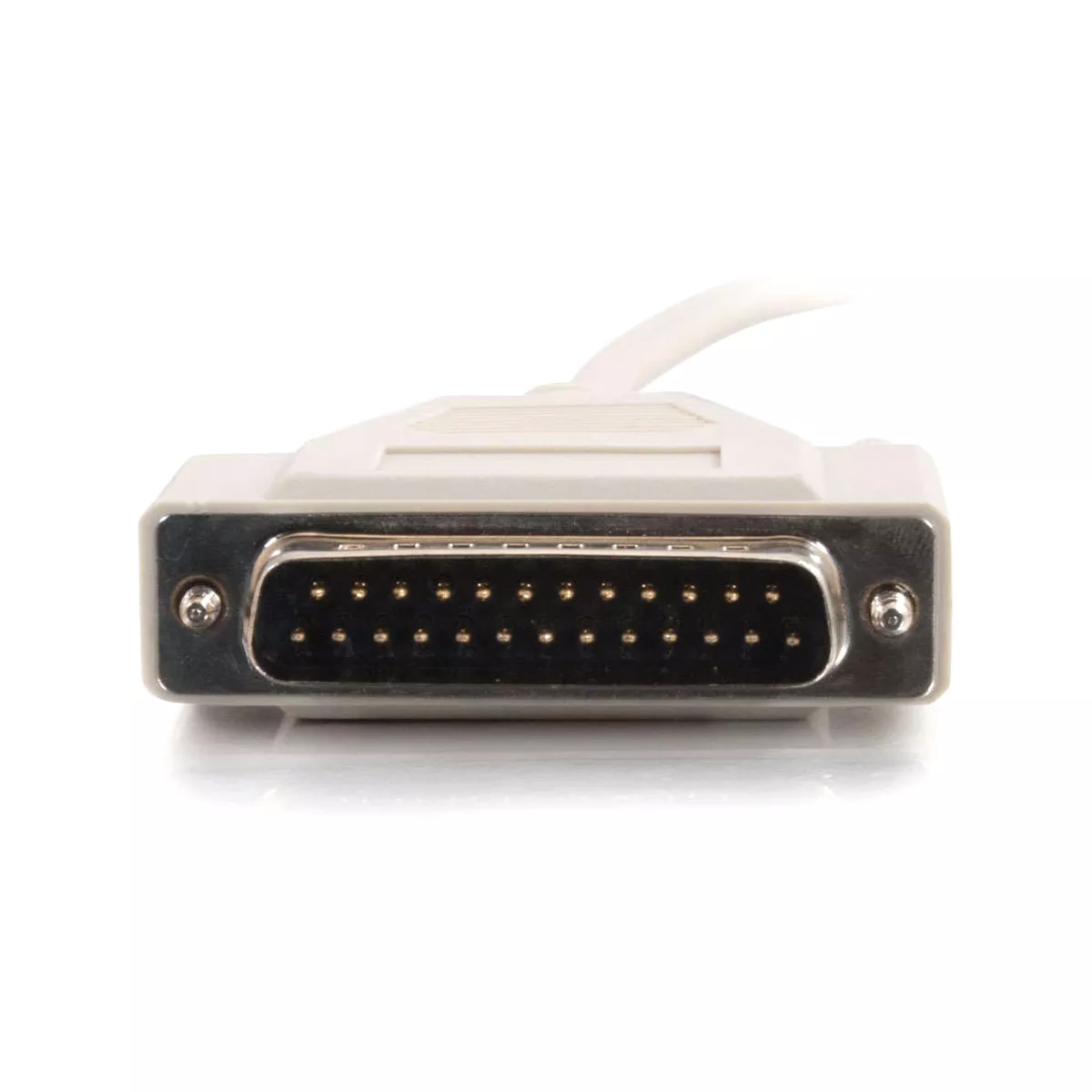 C2G 6ft DB9 Female to DB25 Male Modem Cable - DB-9 - DB-25 Male - 6ft - Beige