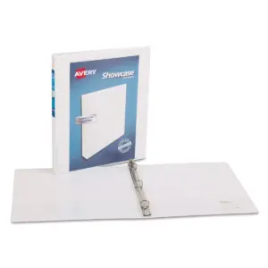 Avery Showcase Economy View Binder w/Round Rings 11 x 8 1/2 1/2