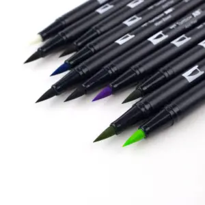 Tombow 10ct Dual Brush Pen Art Markers - Landscape