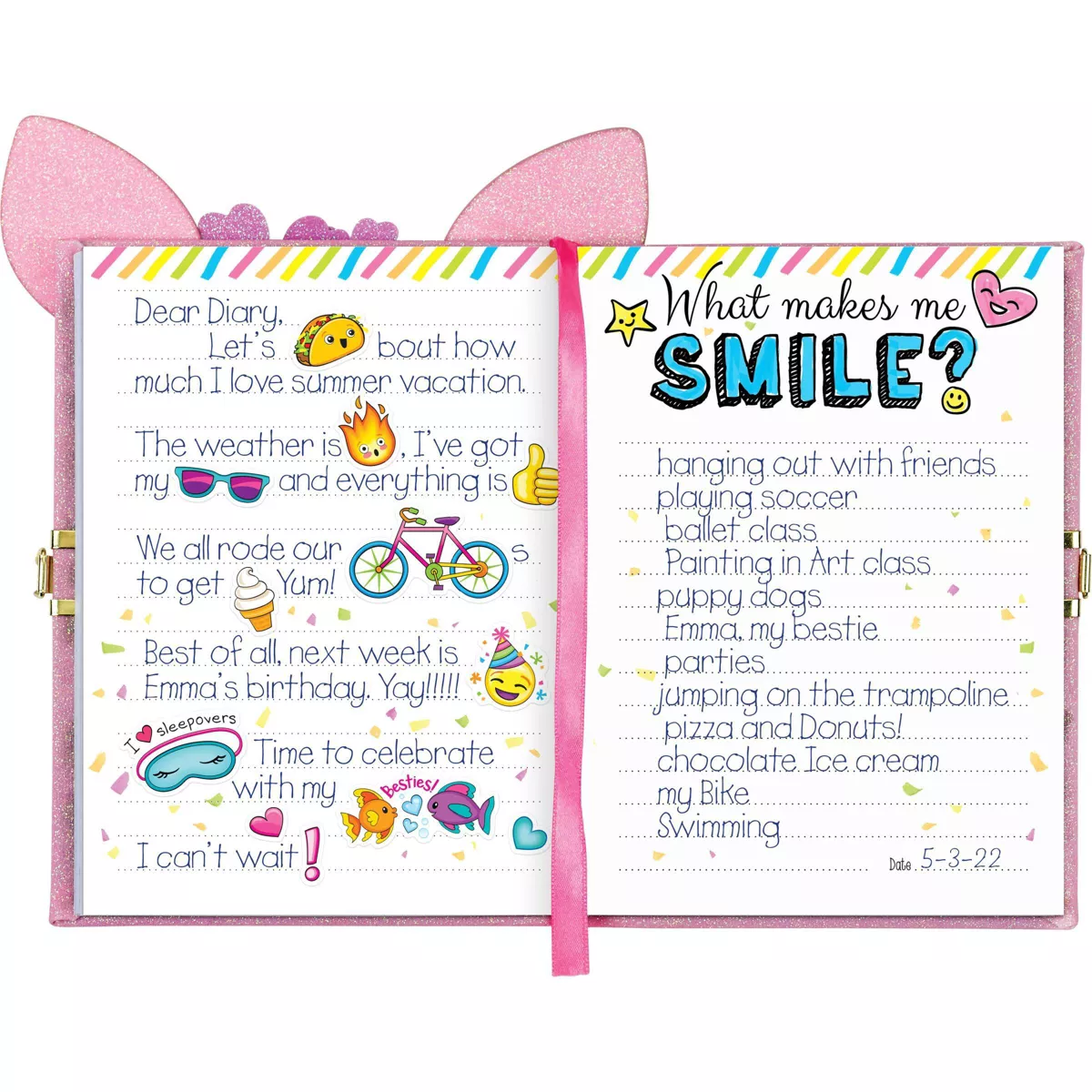 200pc Deer Diary Kit - Creativity for Kids