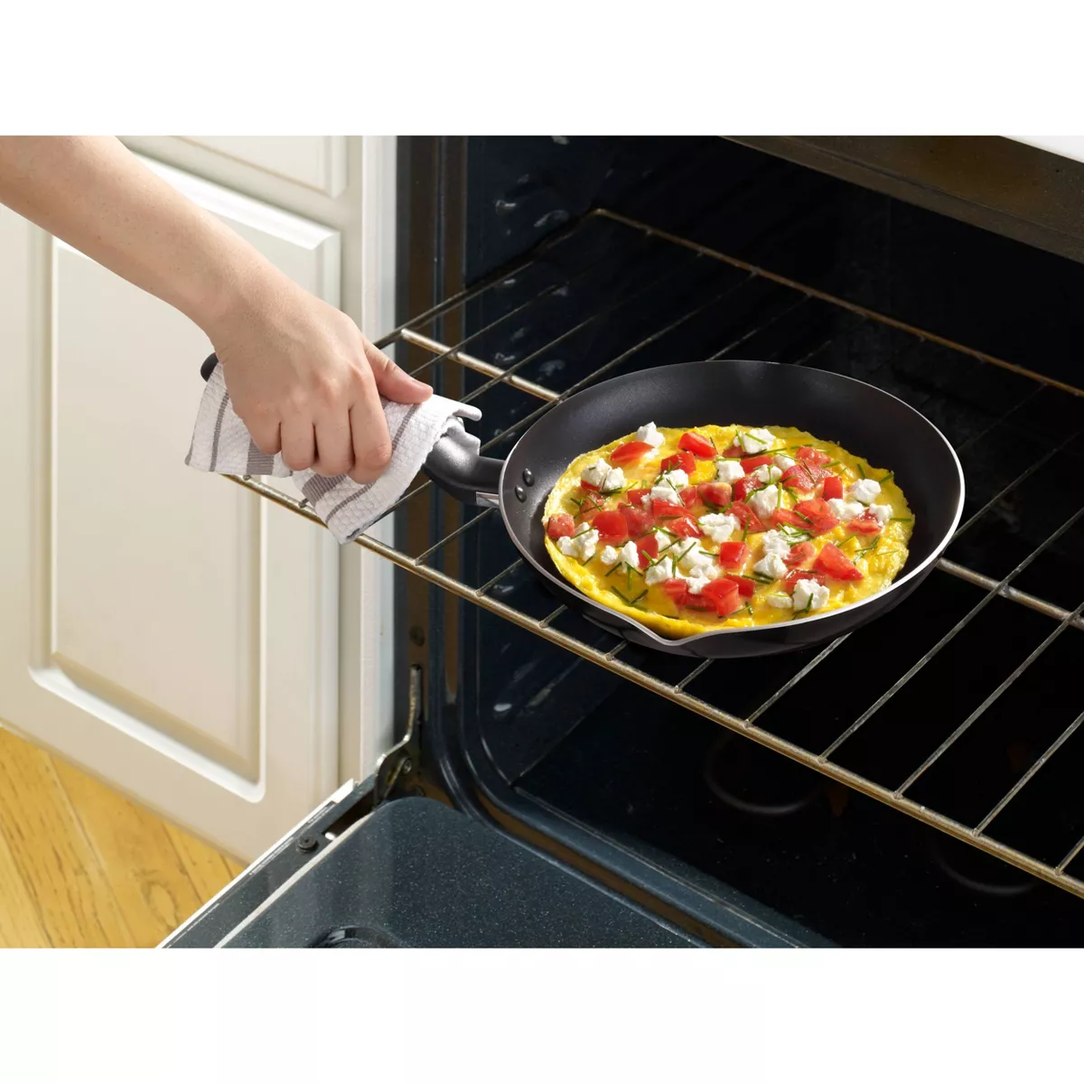 T-fal Simply Cook 12pc Nonstick Cookware Set - Black