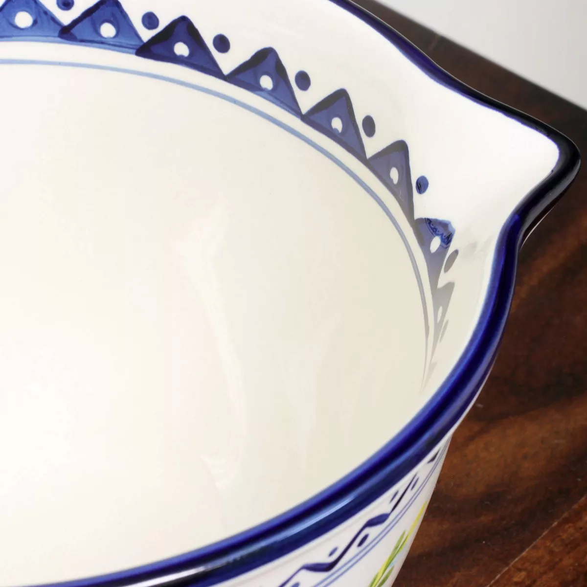 Gibson Home 64oz Stoneware Luxembourg Batter Bowl