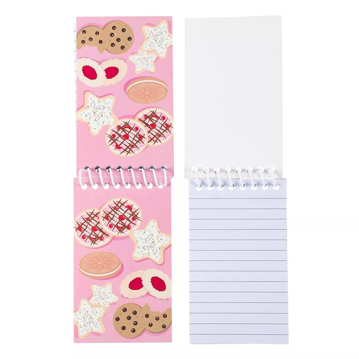 Spiral Notepad – 24-Pack Top Spiral Notebooks, Bulk Mini Spiral Notepads for Note Taking, To-do Lists, Lined Paper, 4 Cute Llama Designs, 3x5
