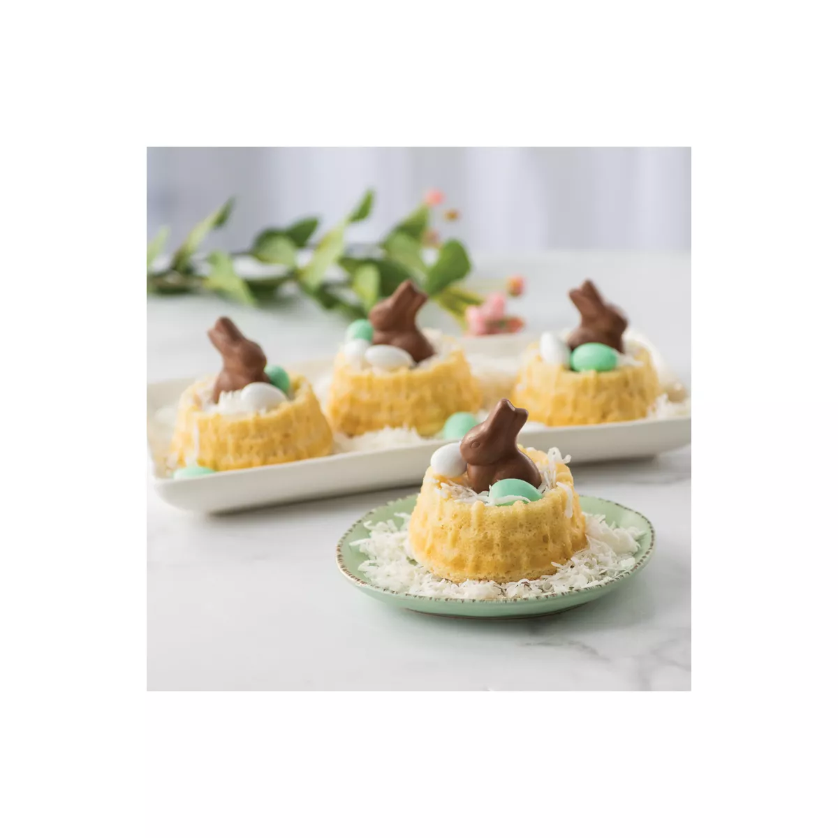 Nordic Ware Cast-Aluminum Nonstick Baking Pan, Shortcake Baskets