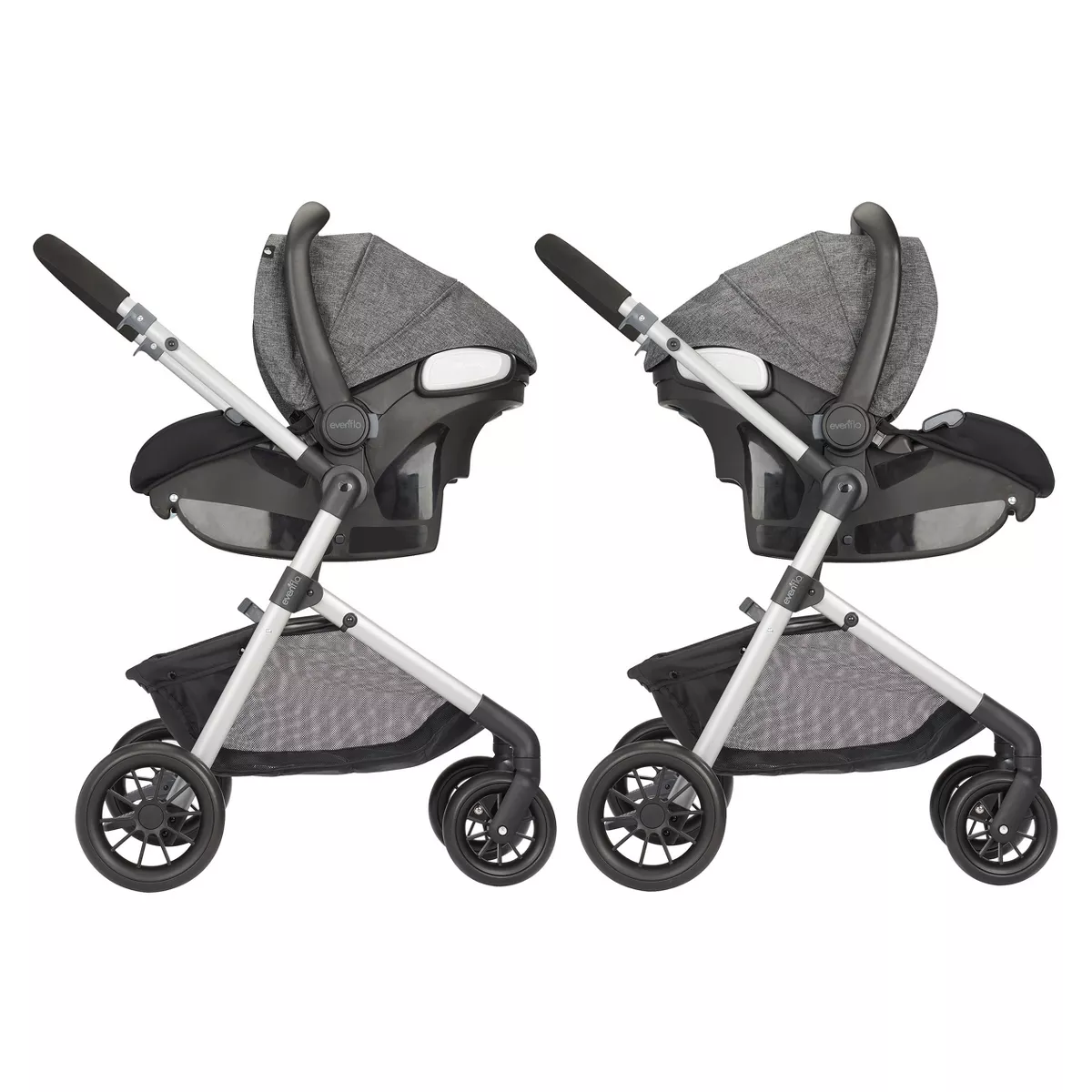 Evenflo Pivot Modular Travel System with ProSeries LiteMax Infant Car Seat - Aspen Skies