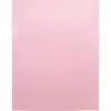 Business Source File Holders Poly Transparent 11"x8-1/2" 50/BX Red 00607BX