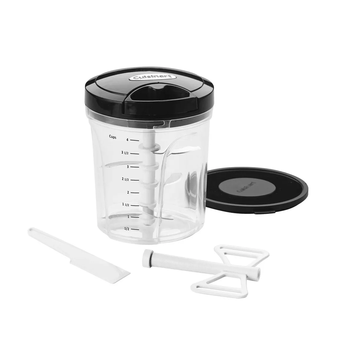 Cuisinart 4 Cup Black PrepExpress Manual Food Processor - CTG-00-PCH4TG