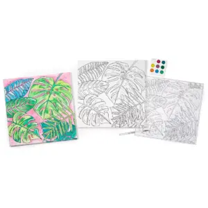 Faber-Castell Paint by Number Watercolor Set - Tropical