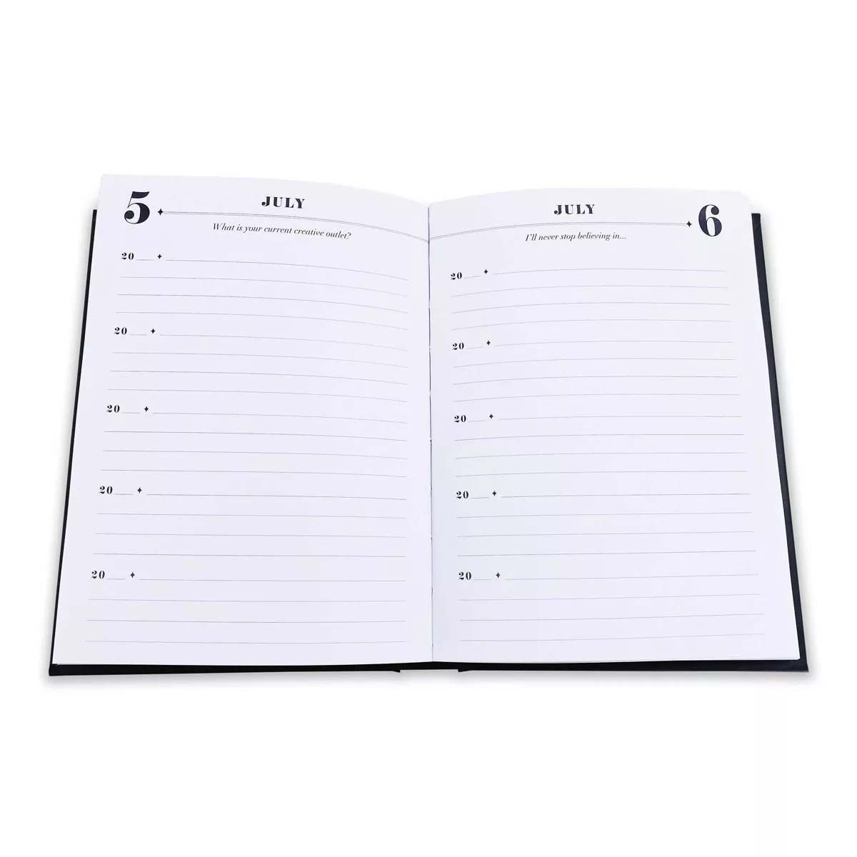Pre-Printed 5 Year Memory Journal Question A Day