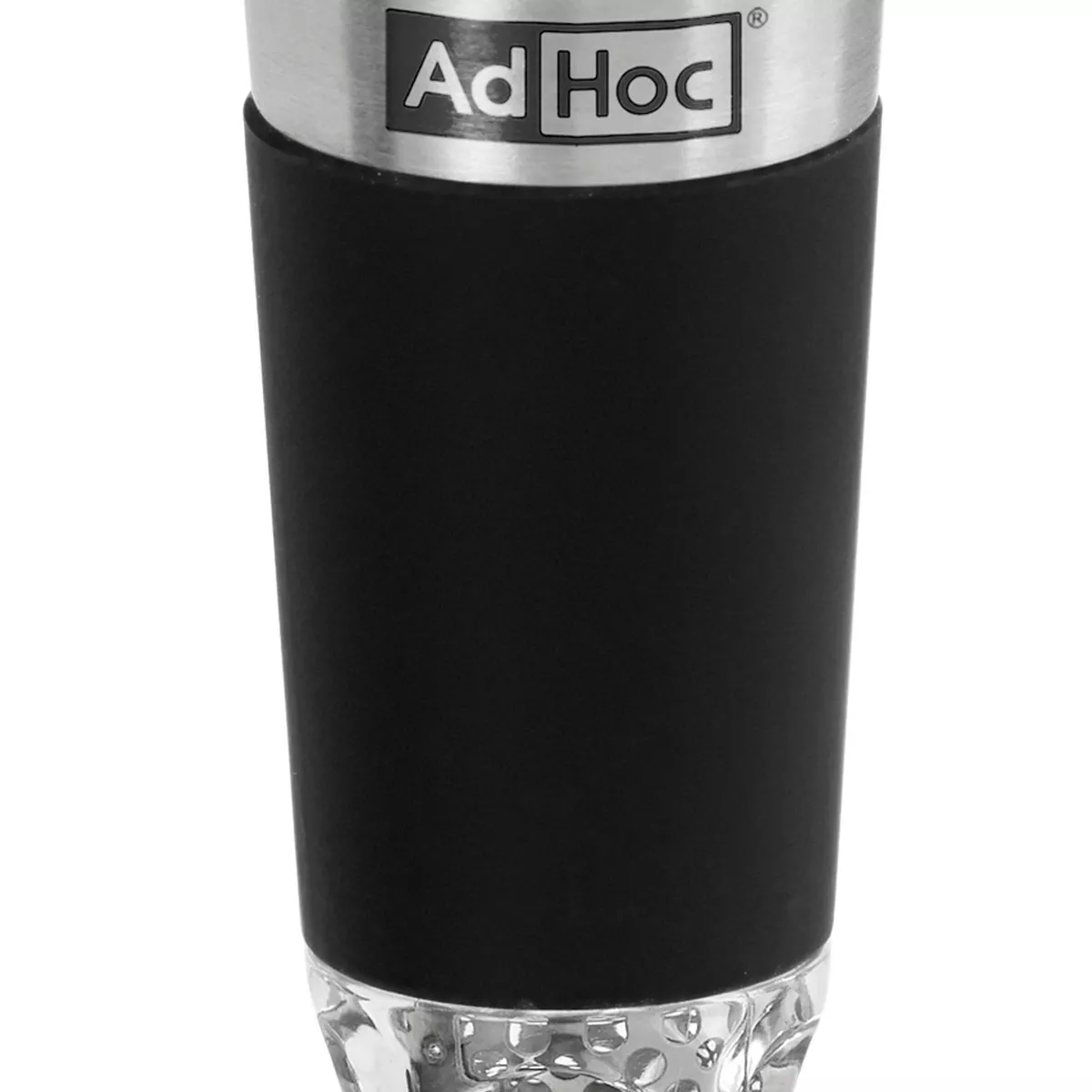 AdHoc 2 in 1 Wine Decanter and Aerator Pourer 7 in VA10US Black