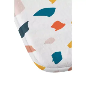 83 Oranges Terrazzo Love Memory Foam Bath Mat - Deny Designs