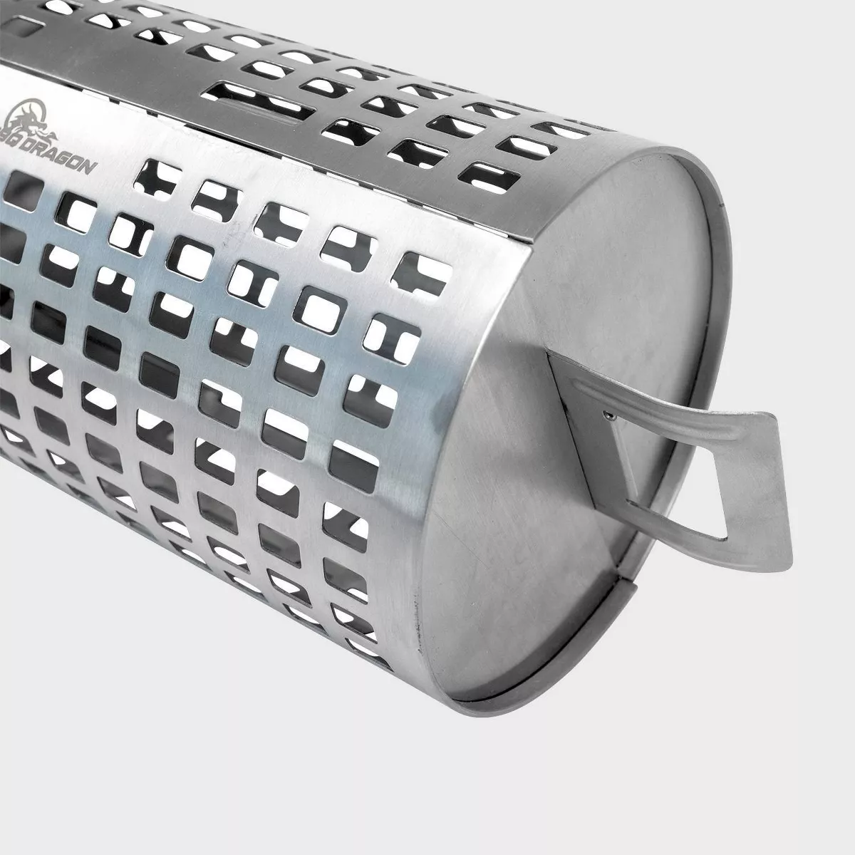 Rolling Grill Basket Silver - BBQ Dragon