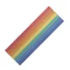 AvenieVintage Rainbow Stripes (6mm) 24" x 70" Yoga Mat - Society6