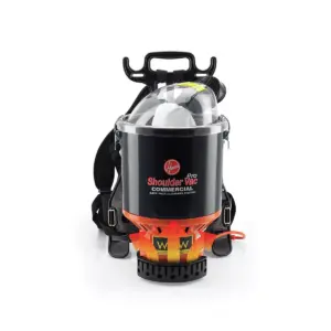 Hoover Commercial C2401 9.6 Amp 2-Stage 120 CFM Backpack Vacuum - Black