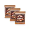 Ernie Ball 2148 Earthwood Phosphor Bronze Light Acoustic Guitar Strings 3-Pack