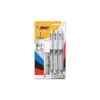 BIC® Retractable Ballpoint Pen/Pencil Black/Blue/Red Ink Gray Barrel MMLP31AST