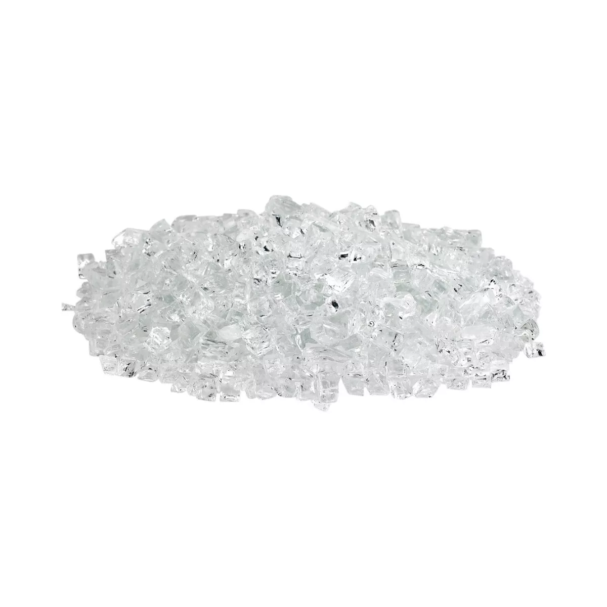 American Fireglass 10 LB Bag 1/4 Inch Reflective Fireplace & Firepit Fire Glass, Star Fire