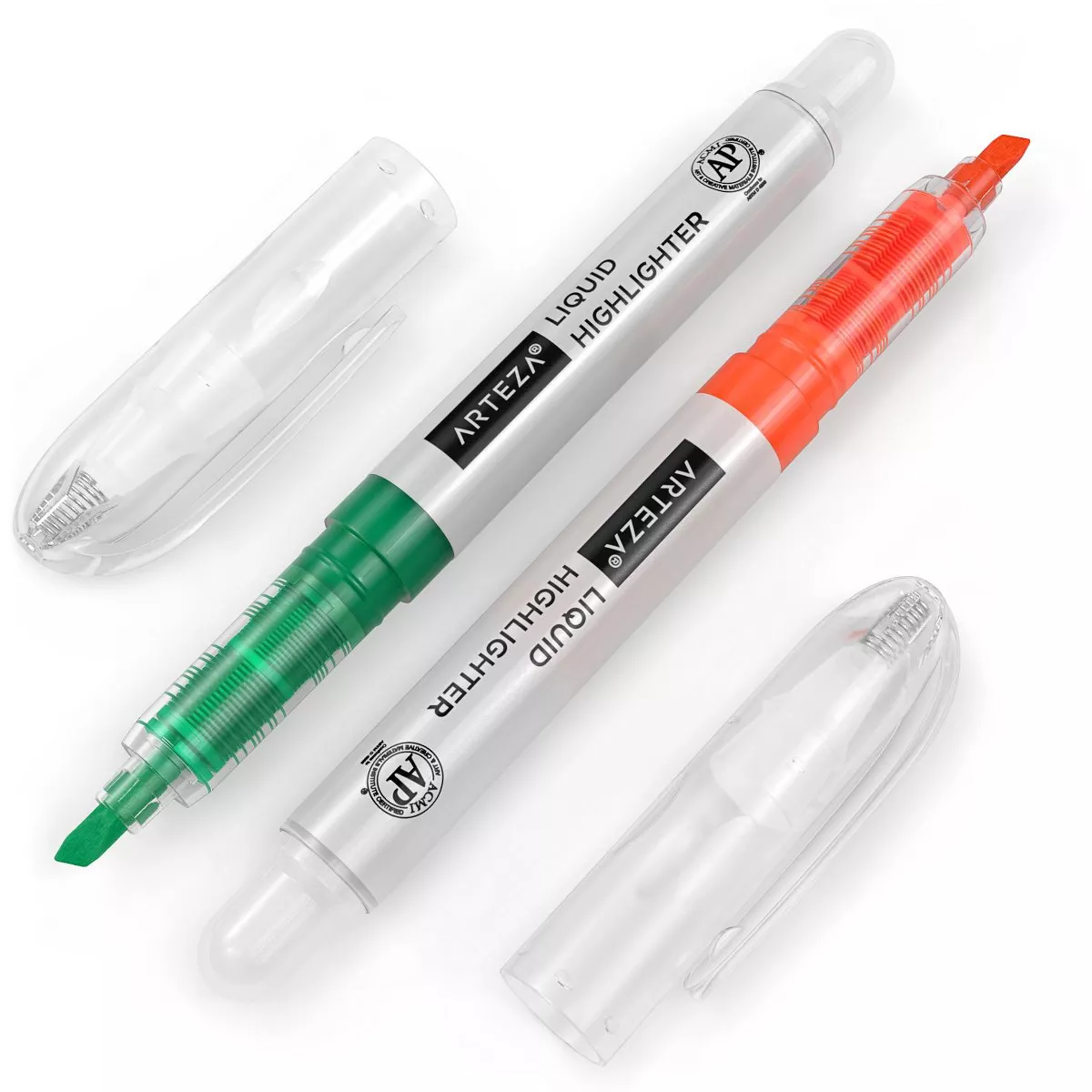 Arteza Liquid Highlighters, Chisel Tip, 5 Assorted Colors - 30 Pack (ARTZ-9230)