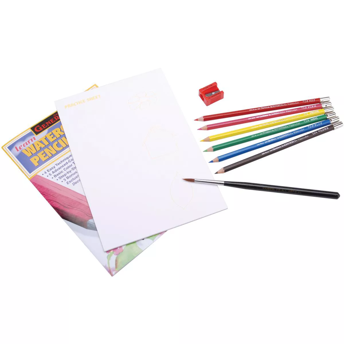 General Pencil Learn to Draw & Paint Watercolor Pencils