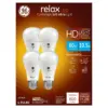 General Electric 4pk A19 60W LED Bulb White