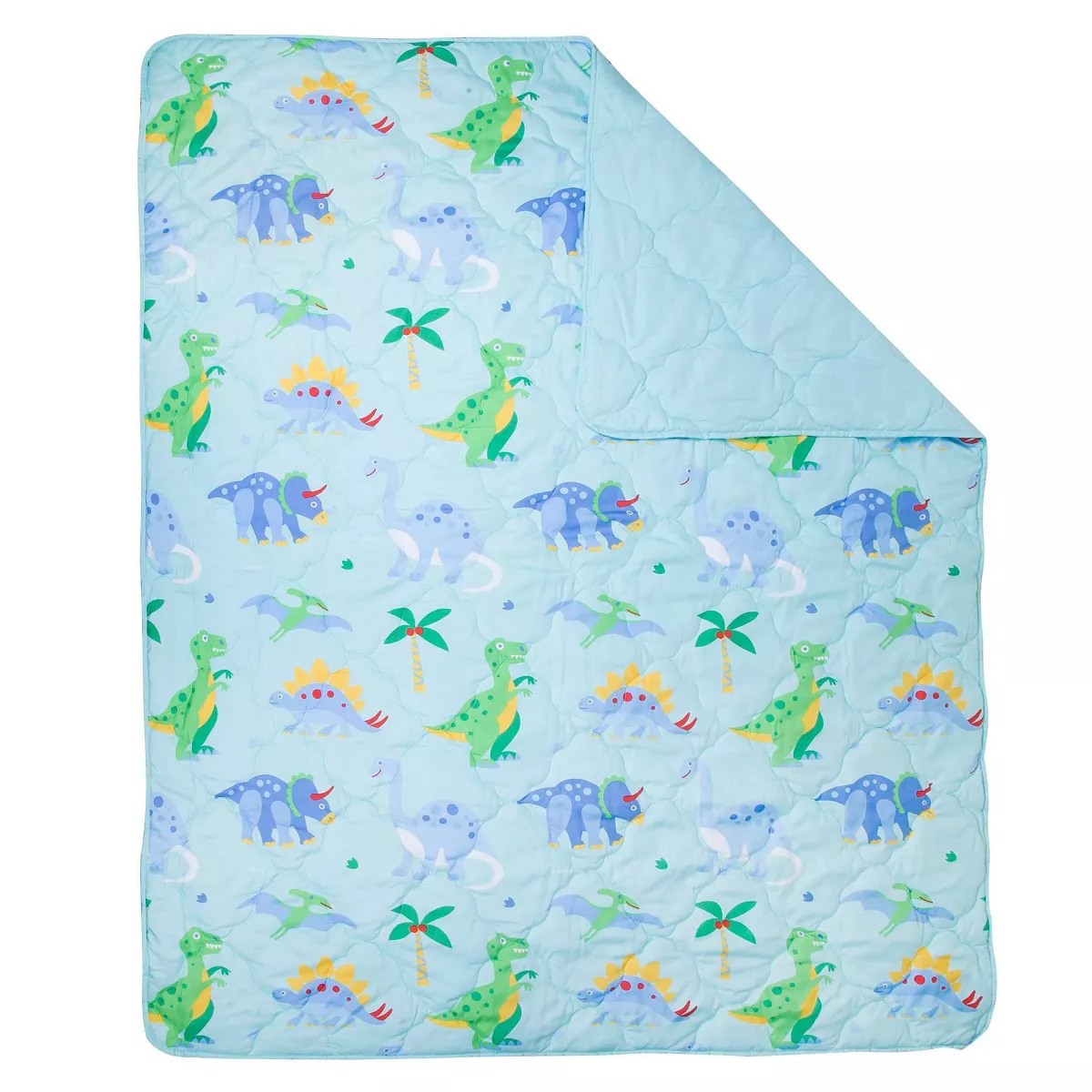 4pc Toddler Dinosaur Land Microfiber Bed in a Bag - WildKin