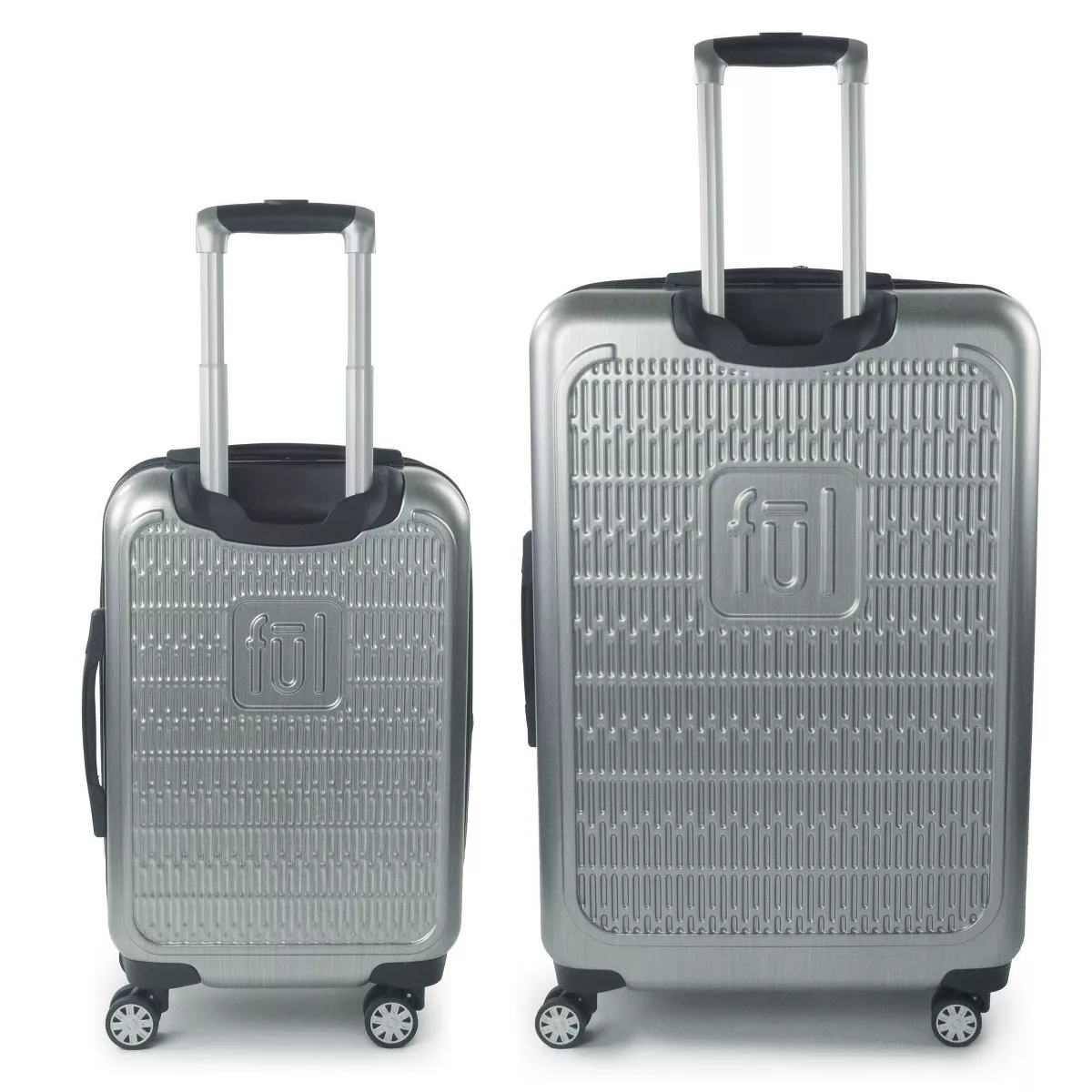 FUL Star Wars Darth Vader Embossed 2pc Spinner Luggage Set - Silver