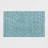 Woven Textured Aqua Bath Rug Aqua - Opalhouse™