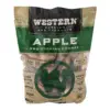 Western BBQ 28084 549 cu in. Premium Apple Wood BBQ Charcoal Propane Pellet Grill/Smoker Cooking Chunks