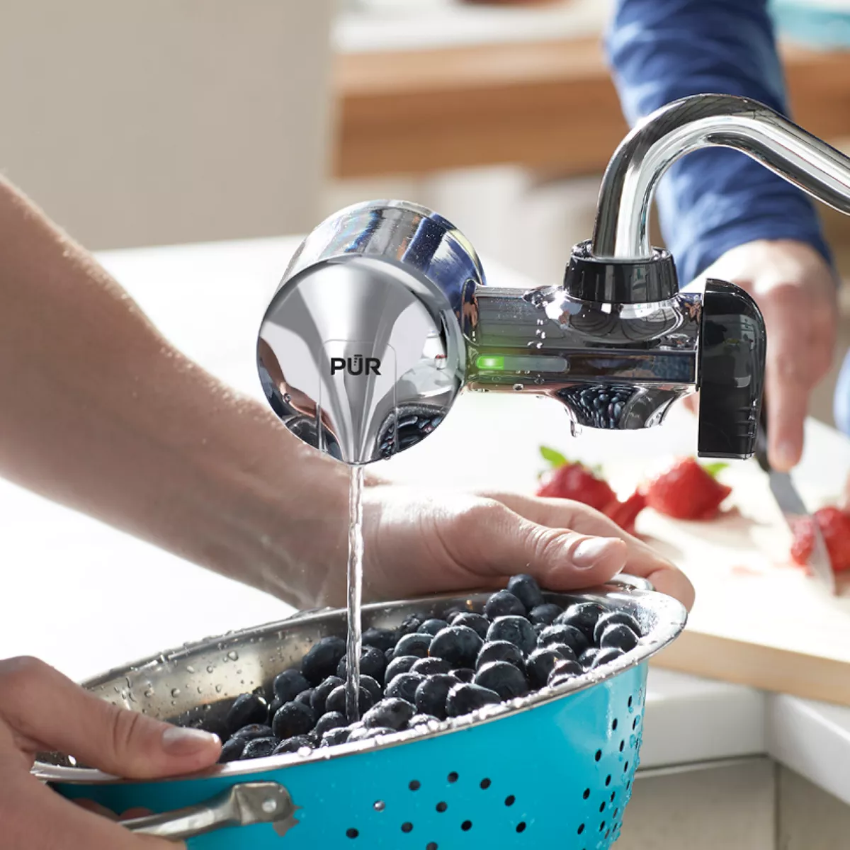PUR Advanced Faucet Filtration System - Chrome - PFM400HV4