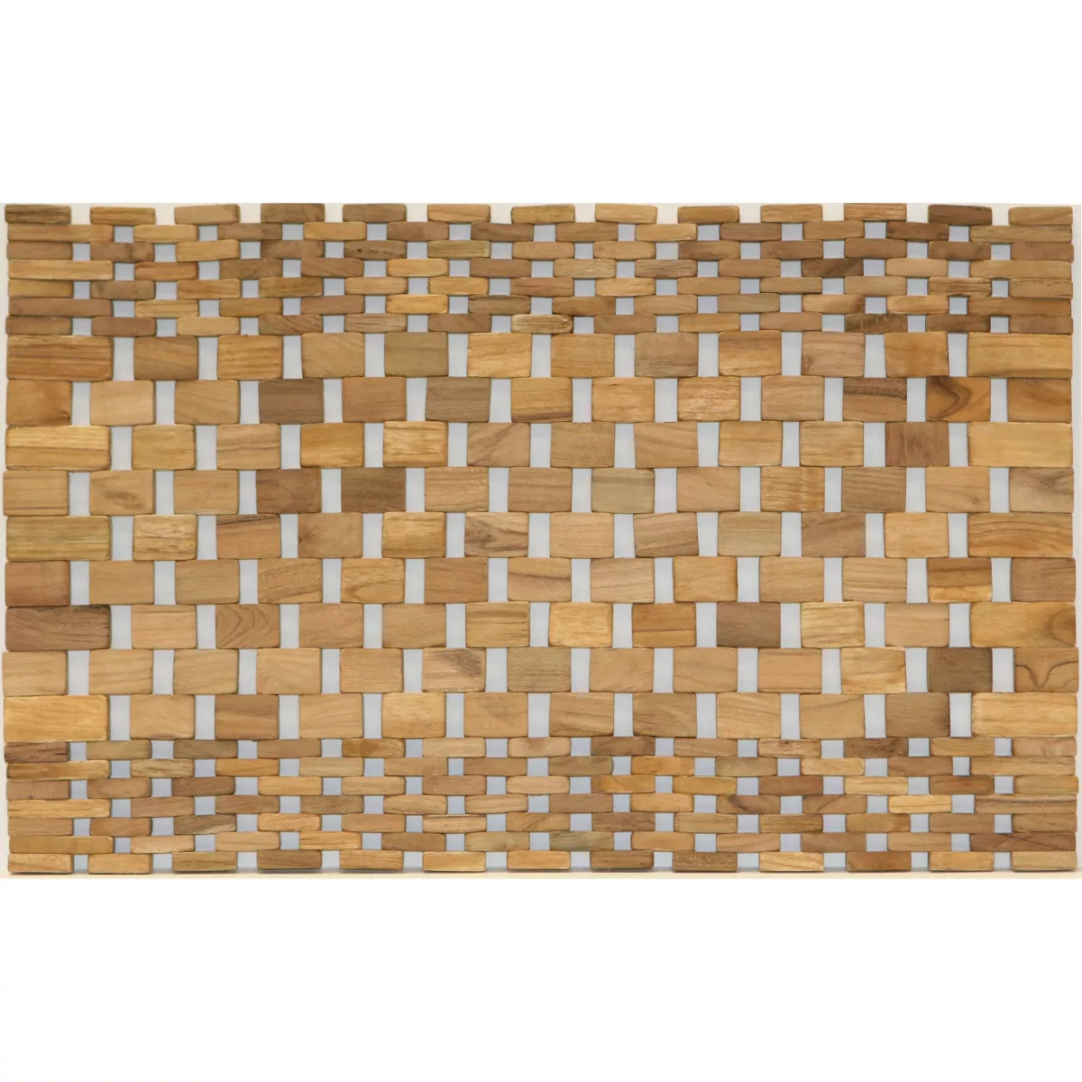 2pk Teak Wood Placemats - Hip-o Modern Living