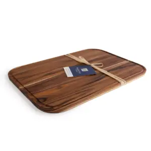 Architec Madeira Teak Edge-Grain Carving Board with Juice Well 14
