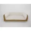 Arlee Home Fashions Deep Seated Lounger Sofa and Couch Style Driftwood Dog Bed - 40x25