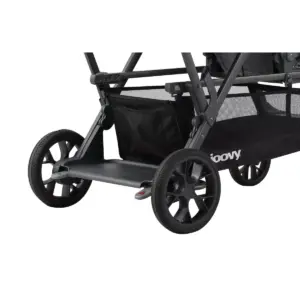 Joovy Caboose S Sit Stand Double Stroller - Gray Melange