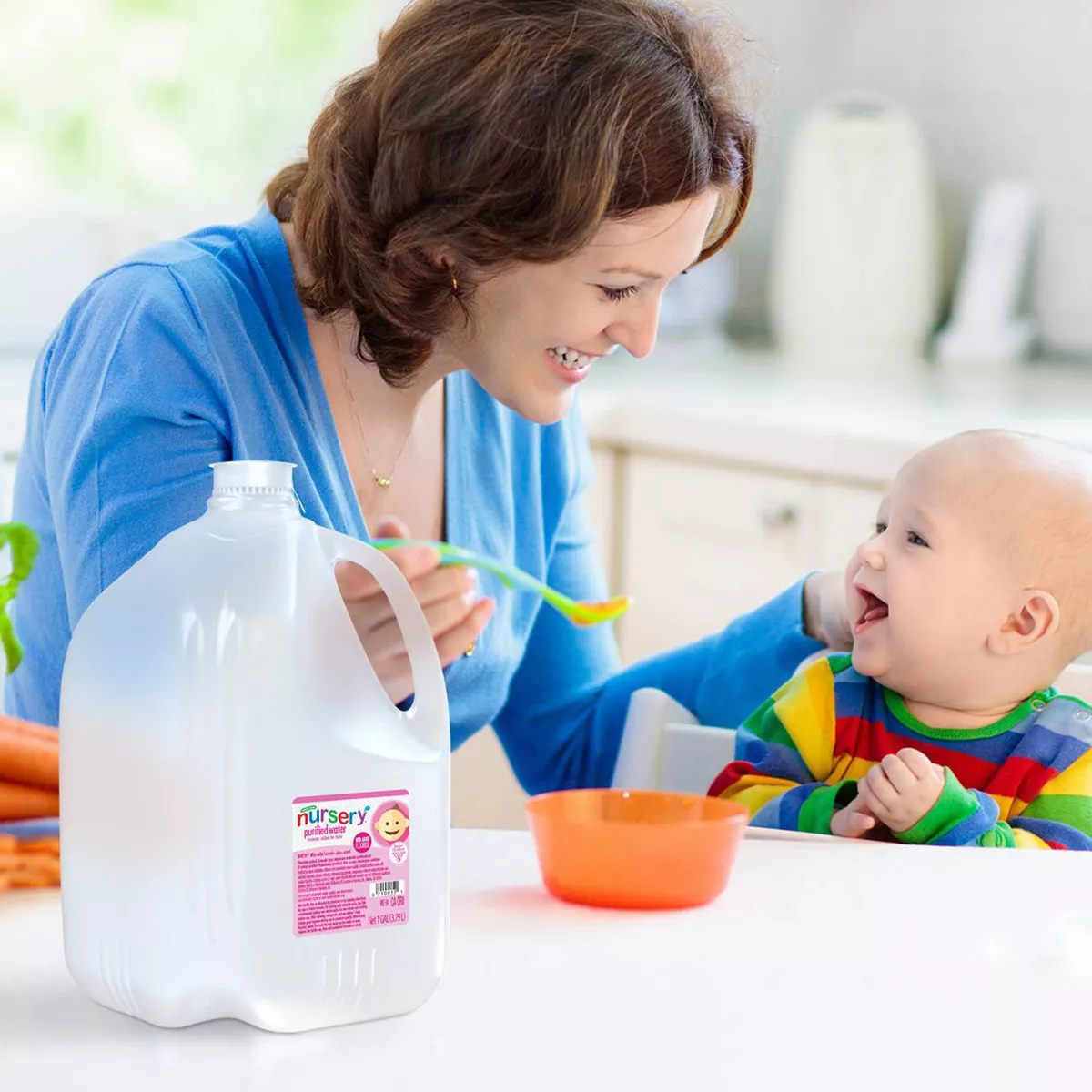 Nursery Water with added fluoride - 128 fl oz