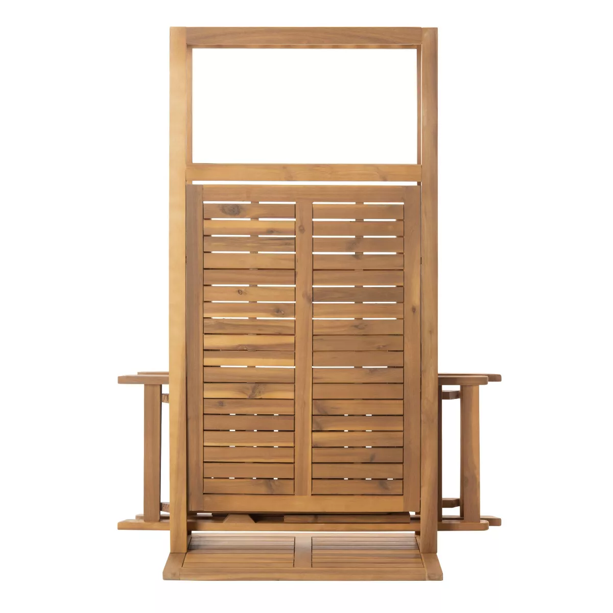 Griffen 3pc Balcony Dining Cabinet Set - Natural - Safavieh