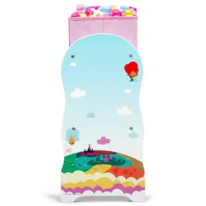Trolls World Tour Design and Store 6 Bin Toy Organizer - Delta Children