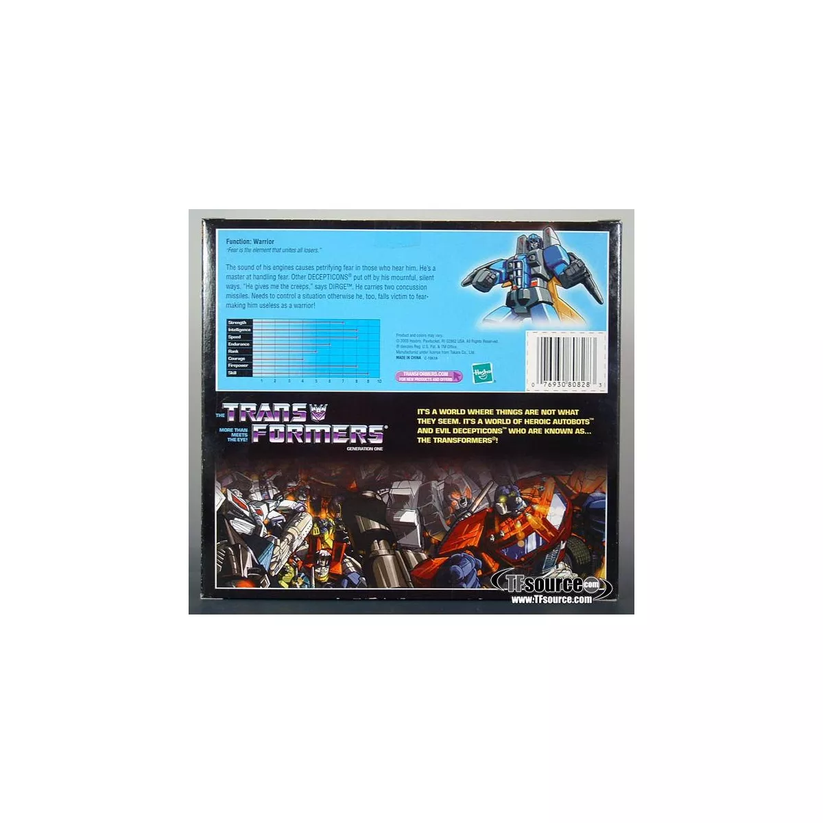 Transformers G1 Dirge | The Transformers Generation One Commemorative Series Action figures