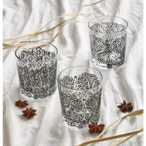 TAG Khilana Drinks Glass Assortment Of 3 Drinkware