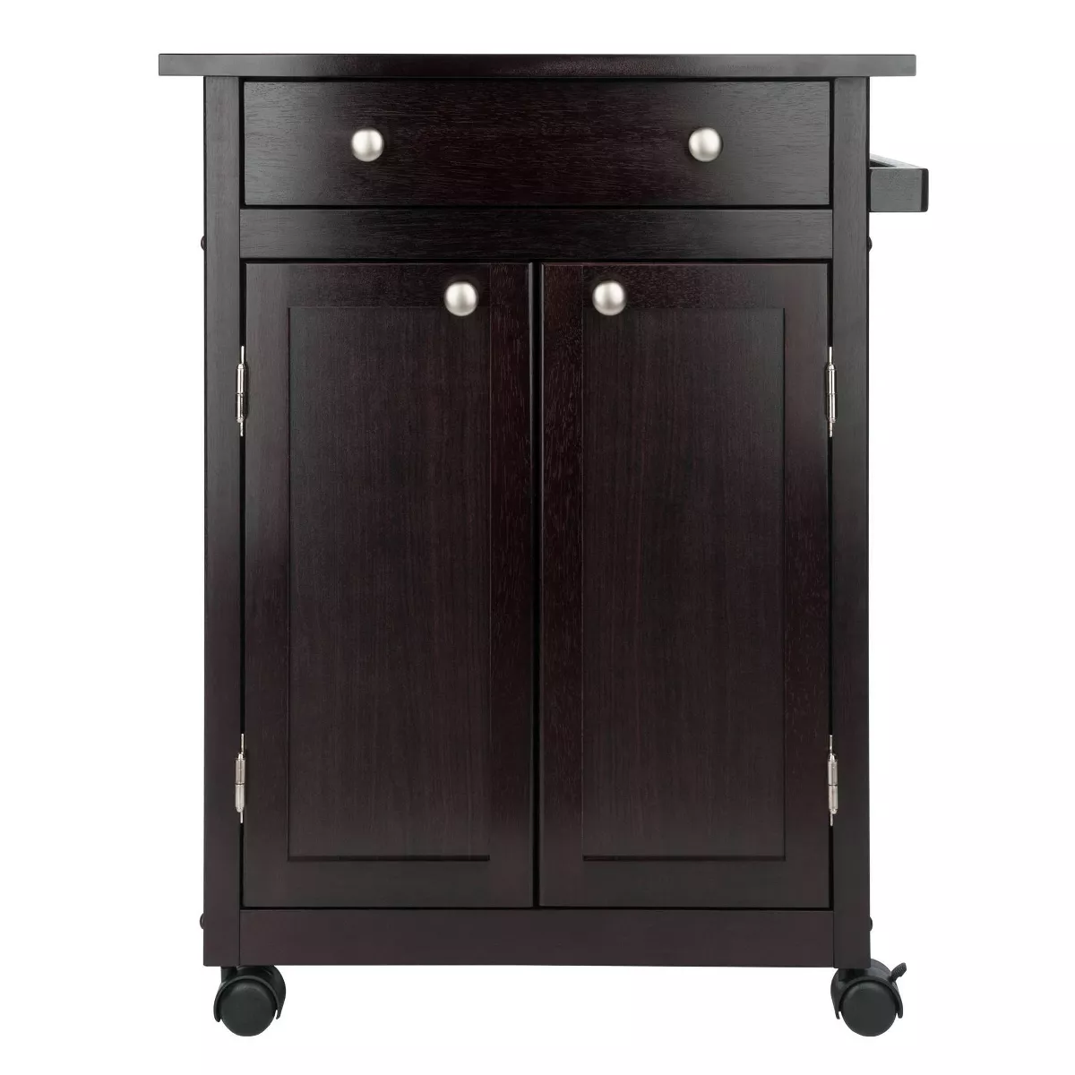 Savannah Kitchen Cart Wood/Coffee - Winsome