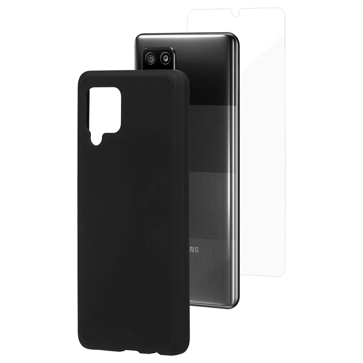 Case-Mate - PROTECTION PACK - Case for Samsung Galaxy A42 (5G) - Black