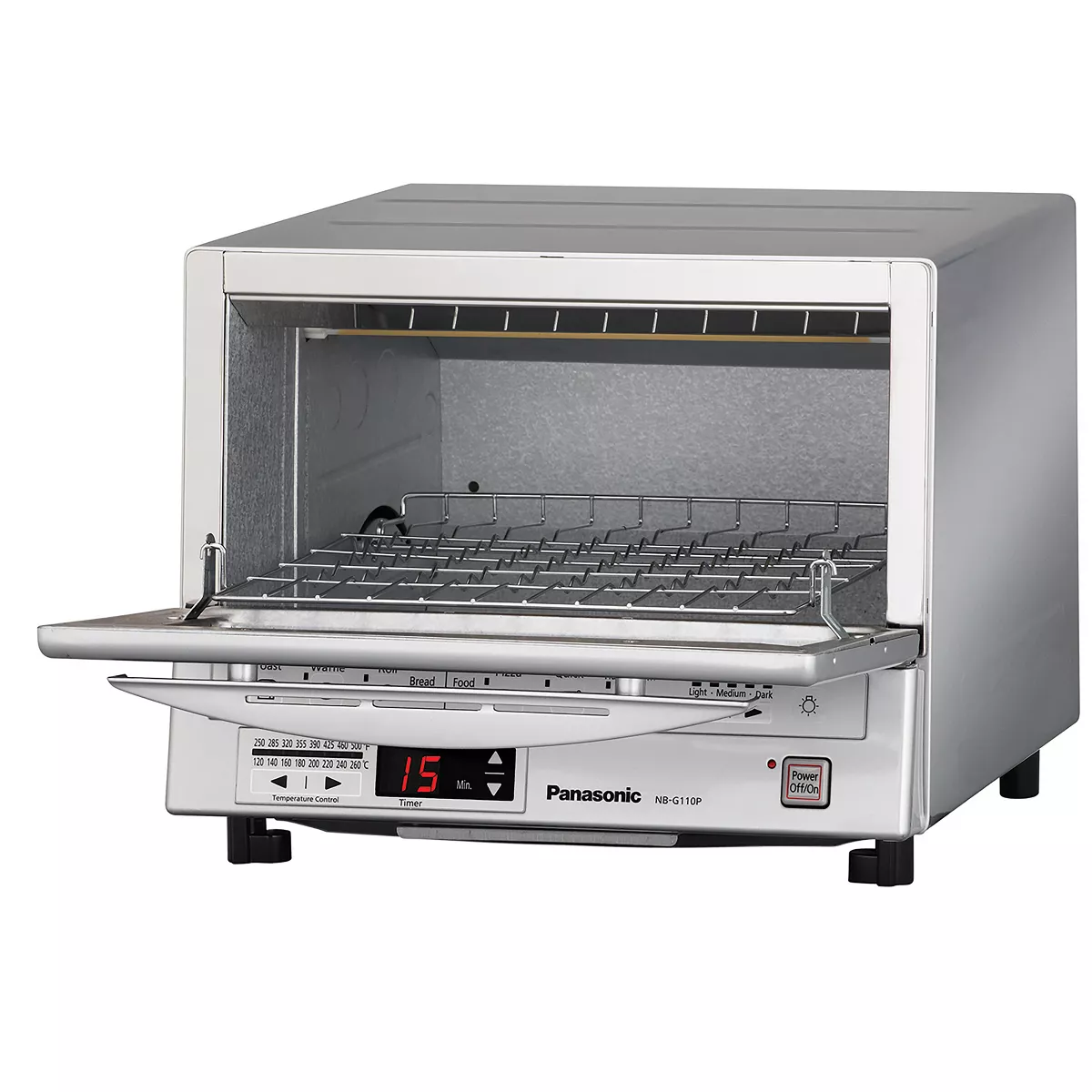 Panasonic Flash Express Toaster Oven - Silver NB-G110P