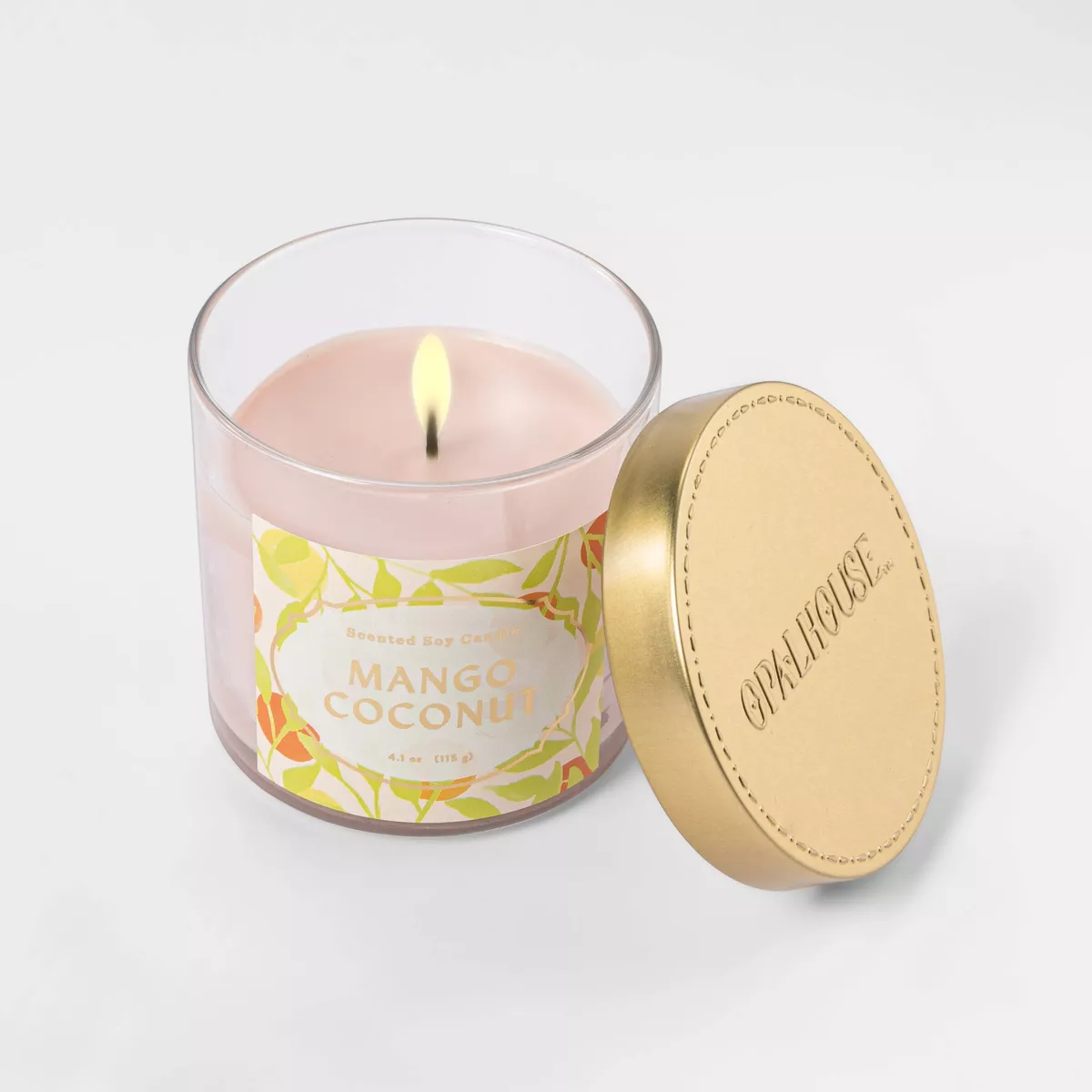 4.1oz Lidded Glass Mango Coconut Candle - Opalhouse™