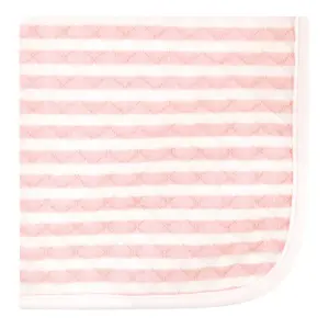Hudson Baby Infant Girl Quilted Cotton Washcloths, Girl Forest, One Size