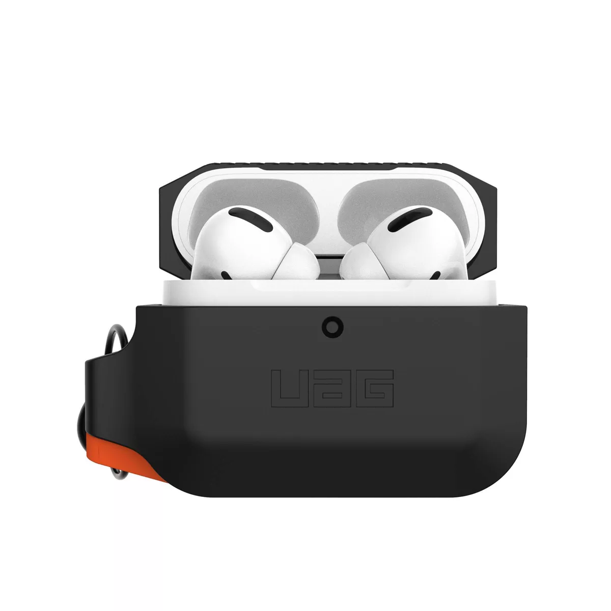 Urban Armor Gear (UAG) Apple Airpods Pro Silicone Case - Black/Orange