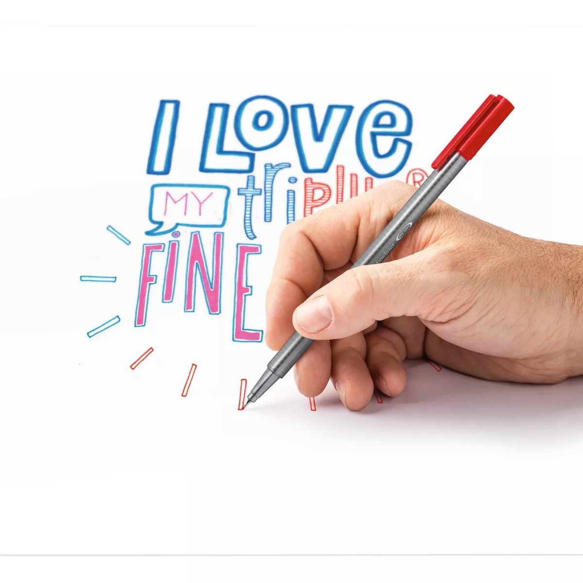 40ct Porous Point Pens Triplus Fineliner 0.3mm - Staedtler