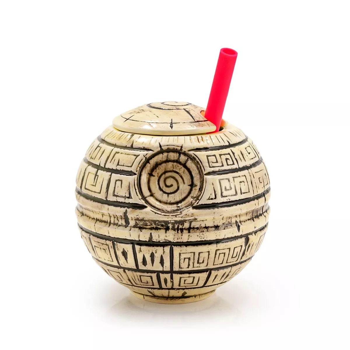Beeline Creative Geeki Tikis Star Wars Death Star Ceramic Mug | Holds 24 Ounces